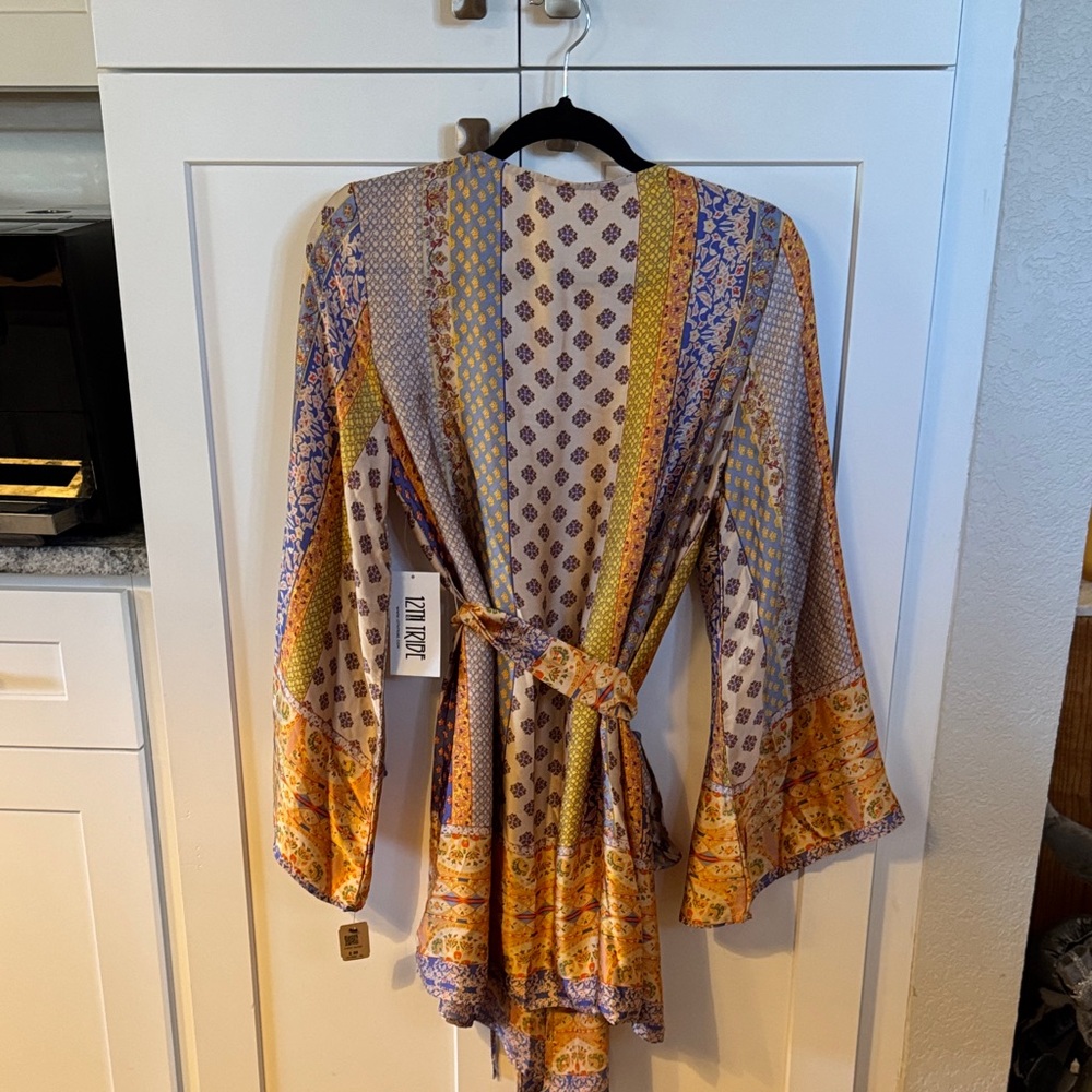 12th Tribe Multicolor Patterned Top NWT - image 5